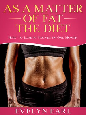 cover image of As a Matter of Fat